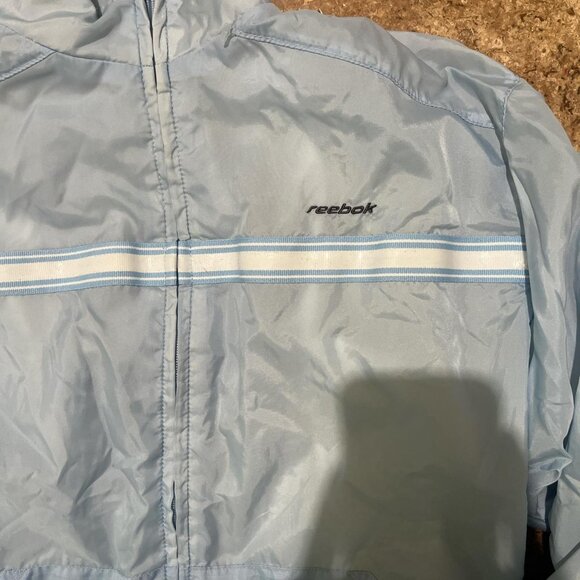 Y2K Light Blue Reebok Jacket - Picture 4 of 4
